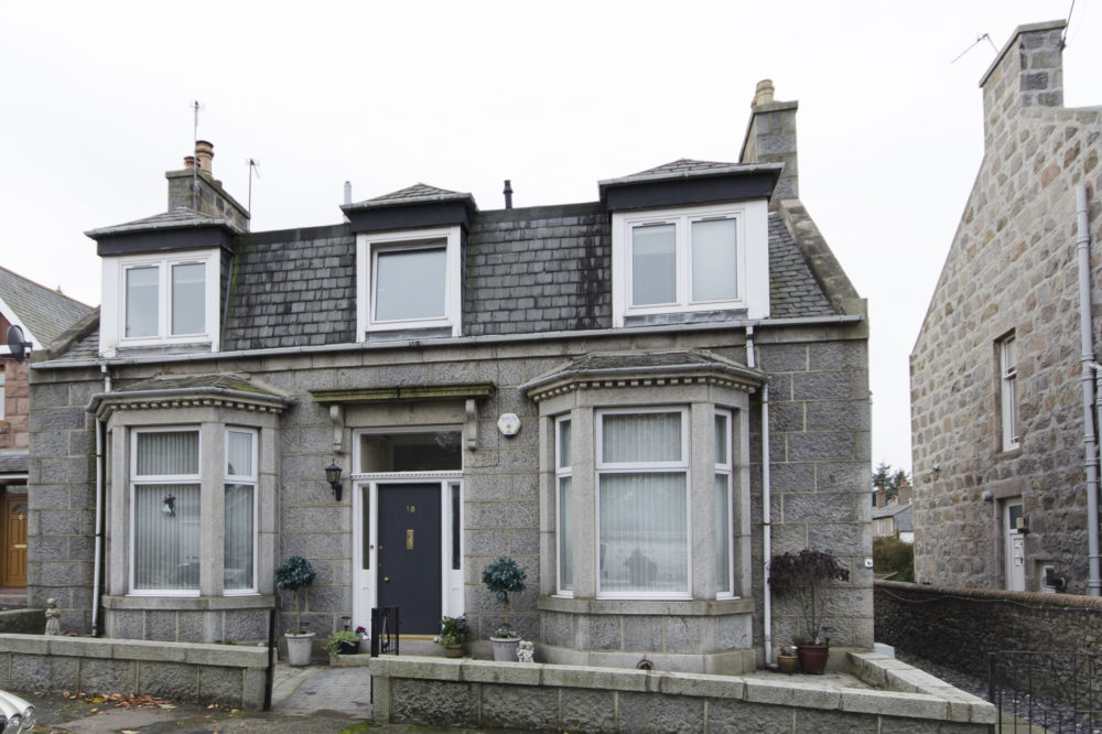 Peaceful Aberdeen City Apartment with Rural Charm, view from street