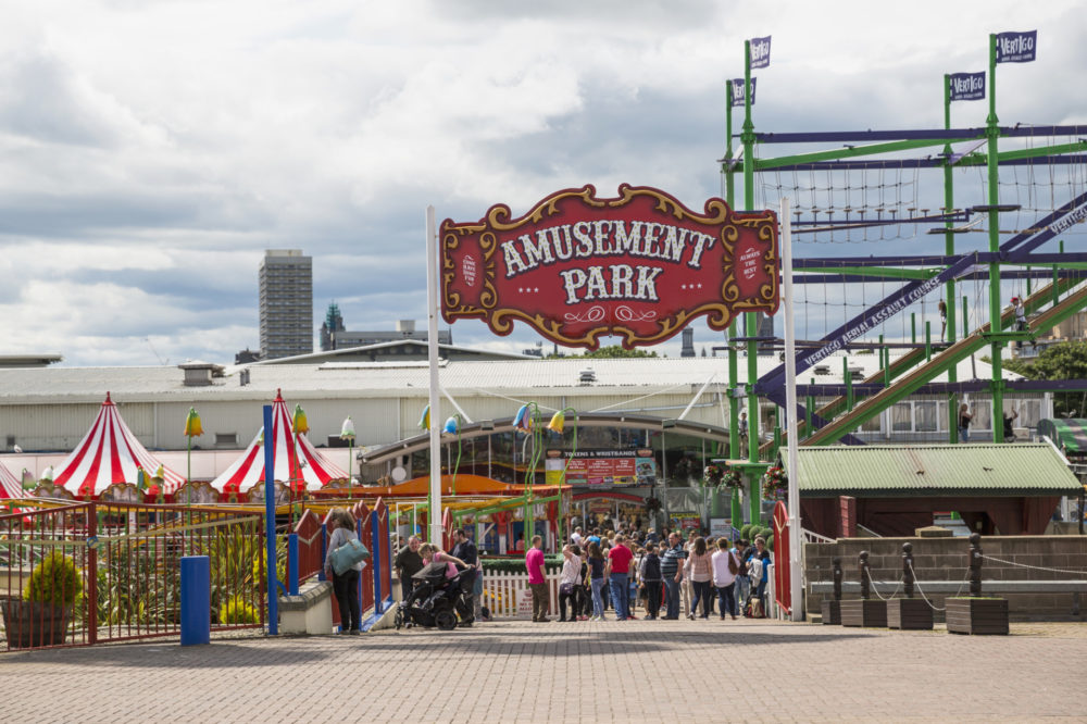 Codona's Amusement Park on Aberdeen Beach Esplanade
