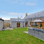 Private, enclosed garden