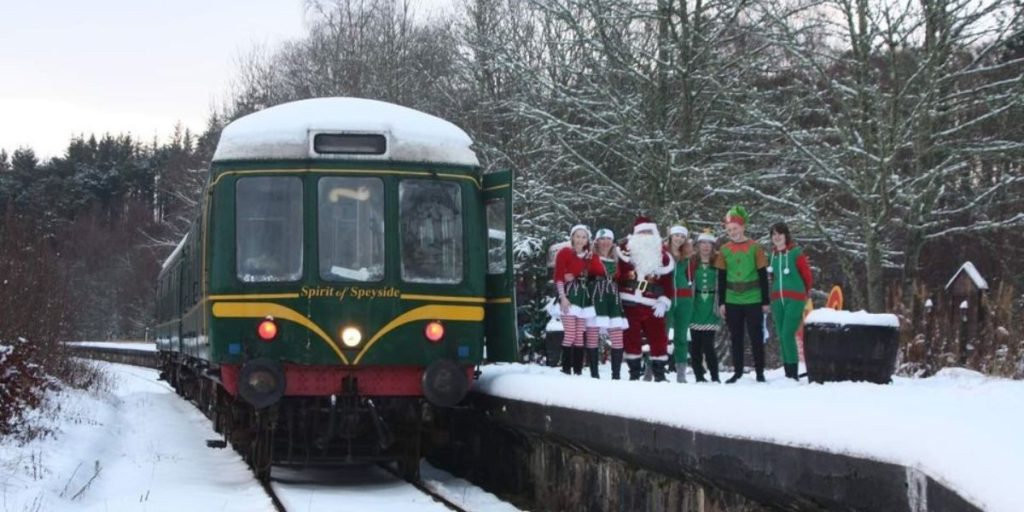 Dufftown to Keith Railway Christmas Train